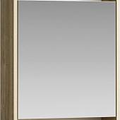 Шкаф-зеркало 50 см, дуб балтийский, Aqwella Сити SIT0405DB