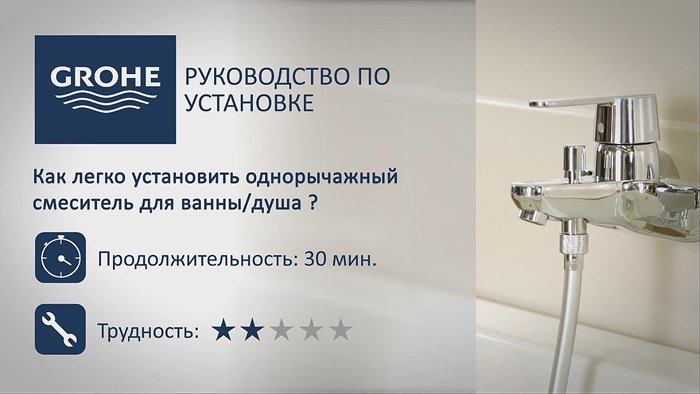 Как отремонтировать смеситель Grohe