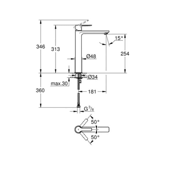 Фотография товара Grohe Lineare   23405001Gr