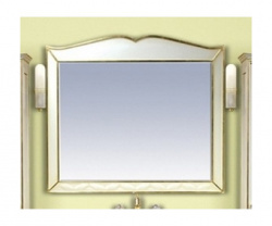 Зеркало 100 см, бежевое сусальное золото, Misty Анжелика 100 Л-Анж02100-381Св