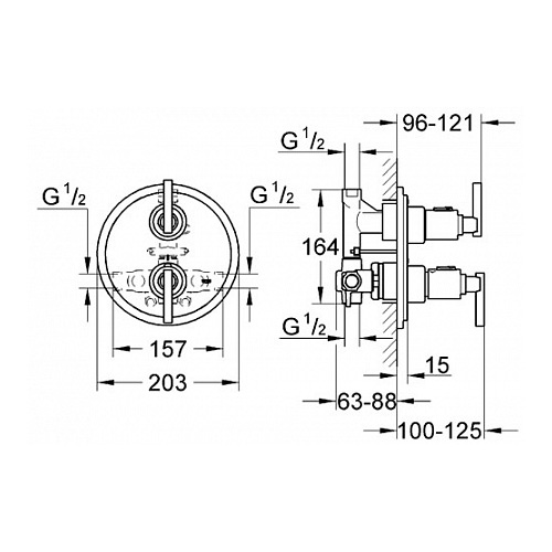 Фотография товара Grohe Atrio 19145000Gr