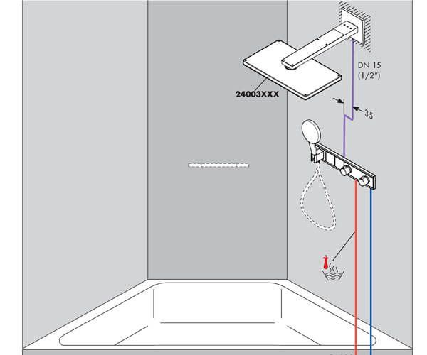 Фотография товара Hansgrohe RainSelect 15355600