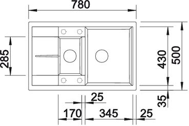 Фотография товара Blanco Metra 6 S Compact 518876