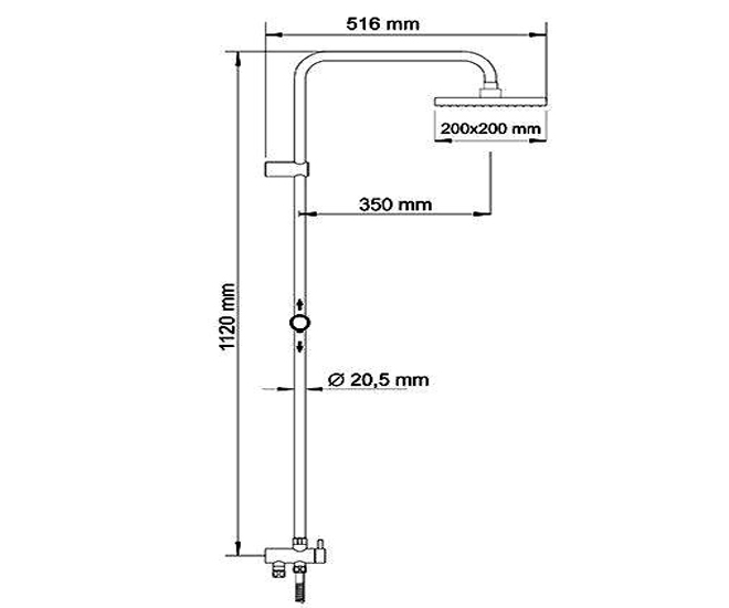 Фотография товара WasserKraft No design line WasserKraft A040