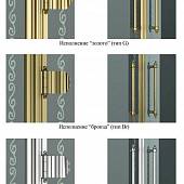 Душевой уголок 120х90 см, профиль золото, правый, Cezares MAGIC-RH-1-120/90-ROYAL PALACE-PP-G-R