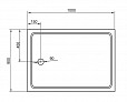 Фотография товара Cezares Tray TRAY-A-AH-100/90-15-W