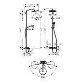 Душевая система Hansgrohe Croma Select S 26792000