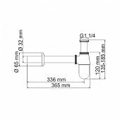 Сифон WasserKraft A095