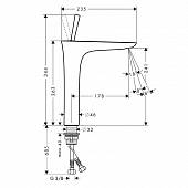 Смеситель для раковины (д.к РО) Hansgrohe PuraVida 15072000