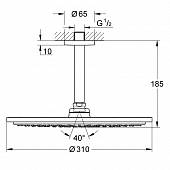 Верхний душ Grohe Rainshower Cosmopolitan Metal 26057000