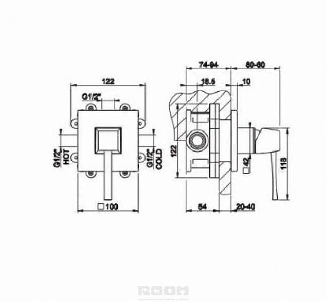 Фотография товара Gessi Mimi 31210.031