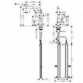 Смеситель для кухни, под сталь Hansgrohe Talis M54 72809800