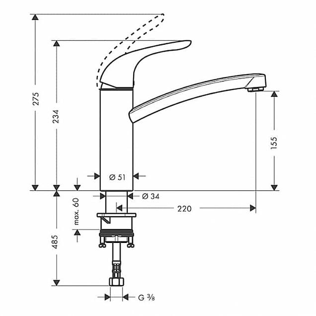 Фотография товара Hansgrohe Focus E   31780000