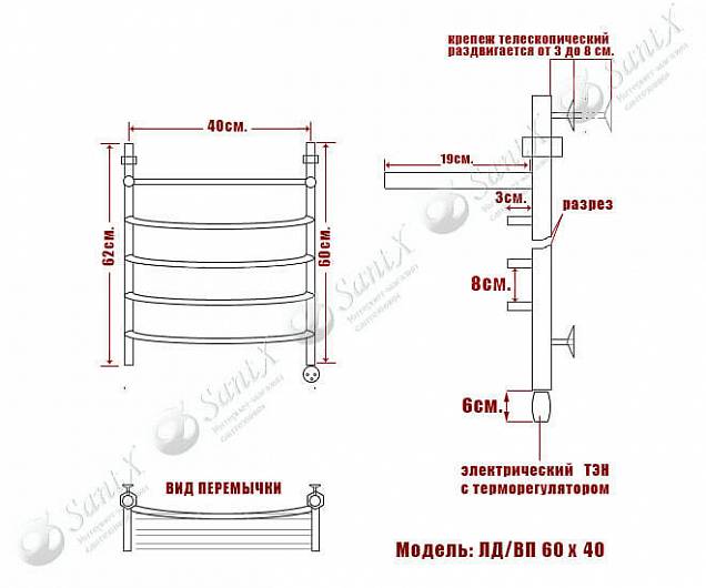 Фотография товара НИКА Arc ЛД/ВП ЛД ВП 60/40 прав