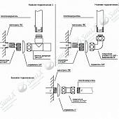 Полотенцесушитель водяной 446х1400, хром Terminus Benetto Тренто П9 446*1400