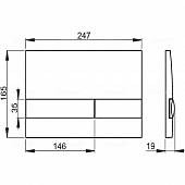 Накладная панель Alcaplast M1725