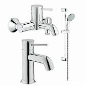 Комплект смесителей Grohe BauClassic 124404Gr