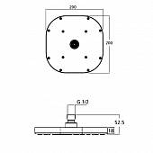 Верхний душ Ideal Standard Senses T2435AA