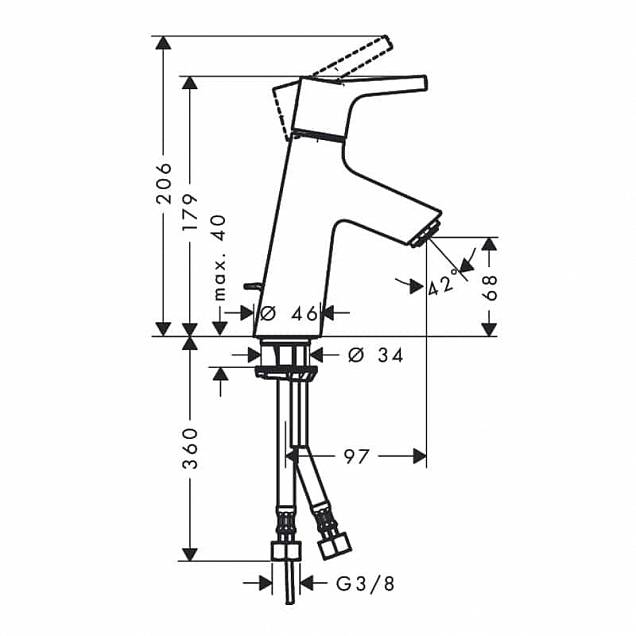 Фотография товара Hansgrohe Talis S 72010000