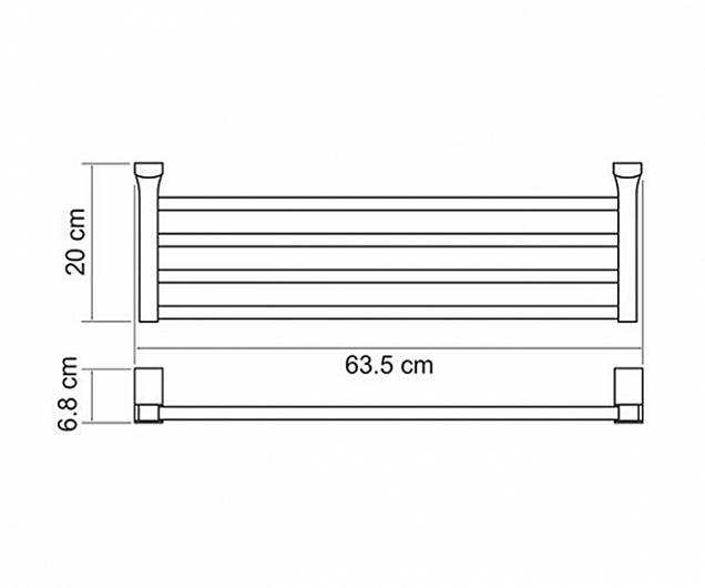 Фотография товара WasserKraft Leine K-5011WHITE