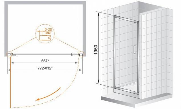 Фотография товара Cezares Porta PORTA-B-11-80-C-Cr