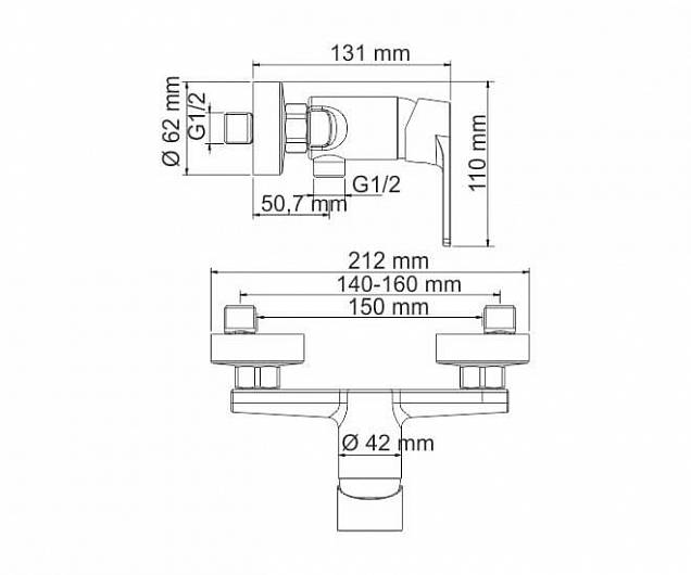 Фотография товара WasserKraft Dill 6102