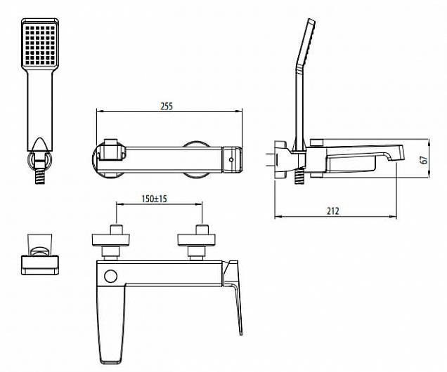 Фотография товара M&Z New Geometry NGM00500