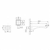 Душевая система, хром/белый Lemark Contest LM5822CW