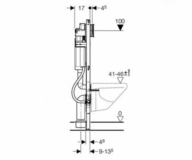 Фотография товара Geberit Duofix 111.375.00.5