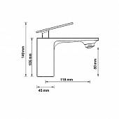 Смеситель для раковины WasserKraft Alme 1503