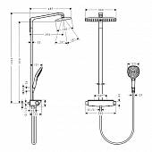 Душевая система Hansgrohe Raindance 27112000