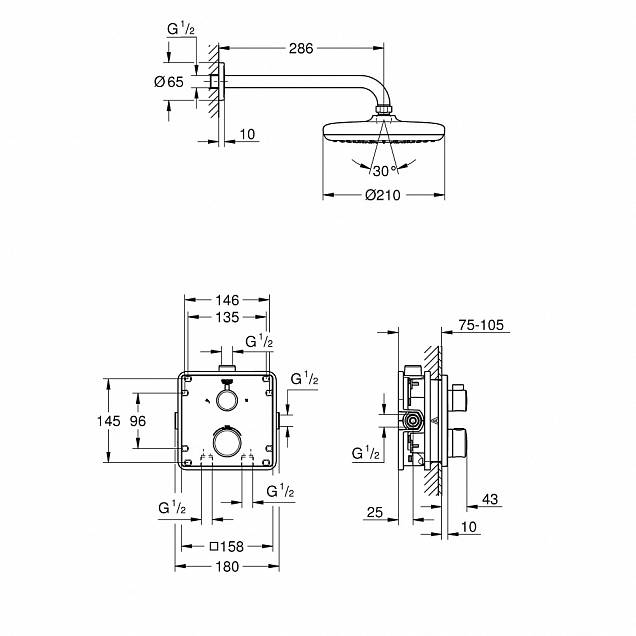 Фотография товара Grohe Grohtherm 34728000Gr