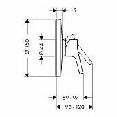 Смеситель для душа Hansgrohe Talis S 72605000