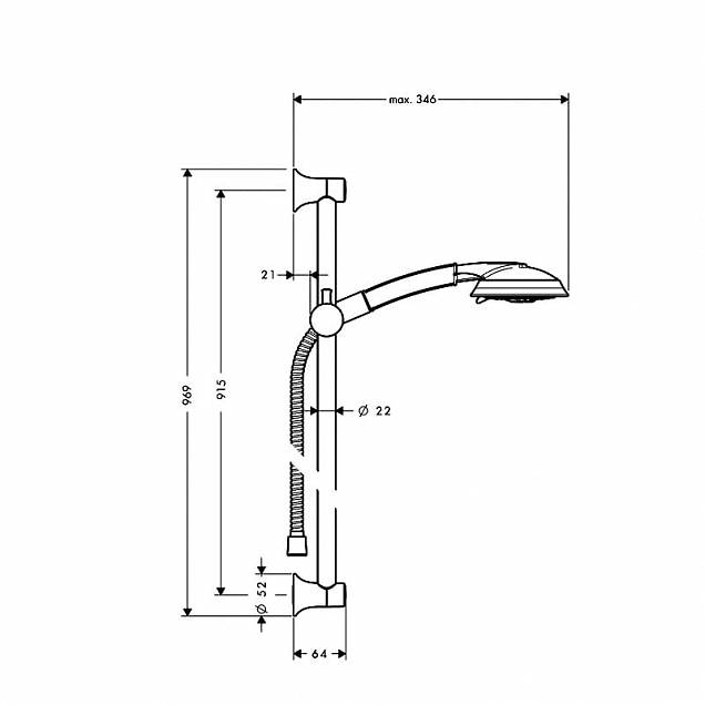 Фотография товара Hansgrohe Raindance 27841090