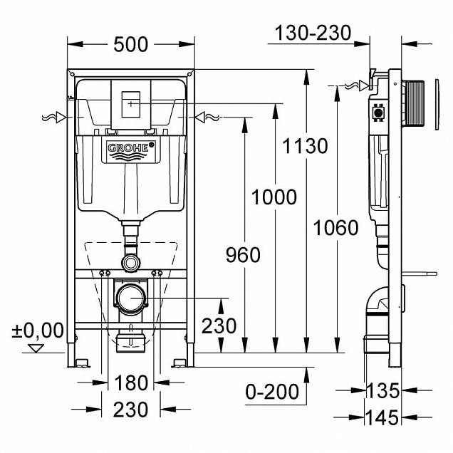 Фотография товара Grohe Rapid SL 38827000Gr