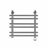 Полотенцесушитель электрический, тэн справа, 50х40, хром НИКА Bamboo ЛБ1