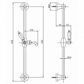 Душевой гарнитур Cezares Diamond DIAMOND-SD-01-Sw