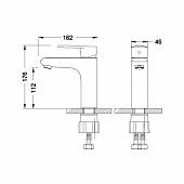 Смеситель для раковины Lemark Point LM0306C