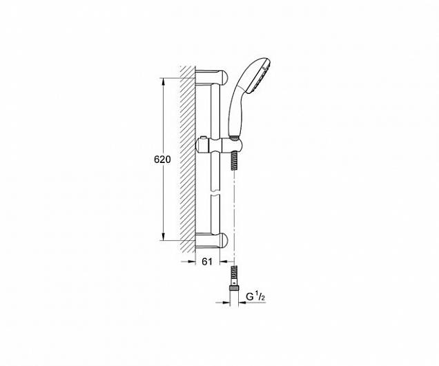 Фотография товара Grohe Grohtherm 1000 Cosmopolitan 117643Gr