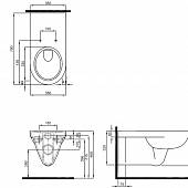 Унитаз подвесной 70 см Ifo Special RP731400100