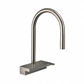 Смеситель для кухни, под сталь Hansgrohe Aquno Select M81 73831800