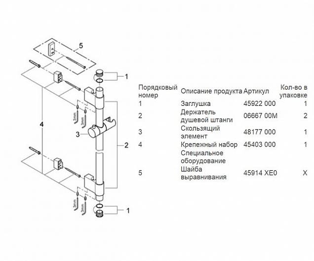 Фотография товара Grohe Power&Soul 27785000Gr