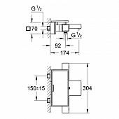 Термостат Grohe Grohtherm Cube 34502000