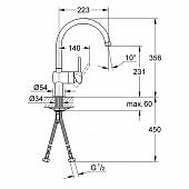 Смеситель для кухни Grohe Minta 32930000