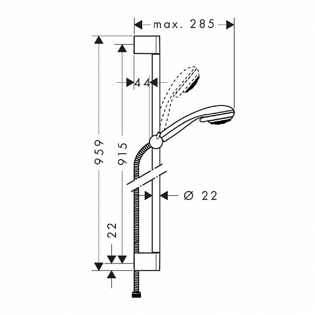 Фотография товара Hansgrohe Crometta 27766000