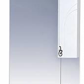 Шкаф-зеркало 65 см, белый, правый, Misty Неаполь 65 R П-Неа04065-011СвП