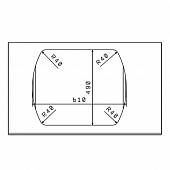 Мойка гранитная Florentinа Нире 630 К мокко 20.220.D0630.303