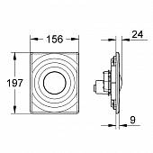 Накладная панель Grohe Surf 38574000