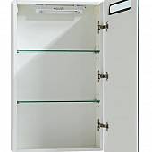 Шкаф-зеркало 61 см, белый, правый, Misty Ирис 60 R П-Ири04060-01СвП
