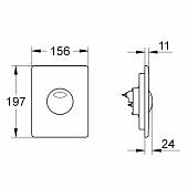 Накладная панель Grohe Skate 38862SH0